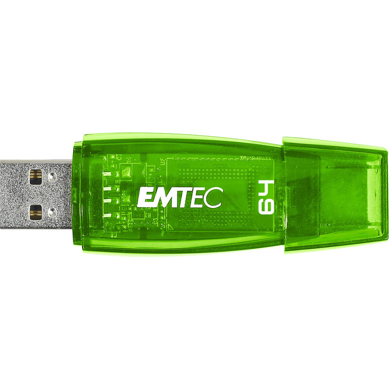 Pendrive Emtec Pendrive 64 Gb C410  Usb 2.0 Green