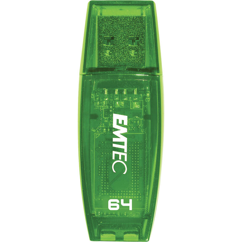 Pendrive Emtec Pendrive 64 Gb C410  Usb 2.0 Green