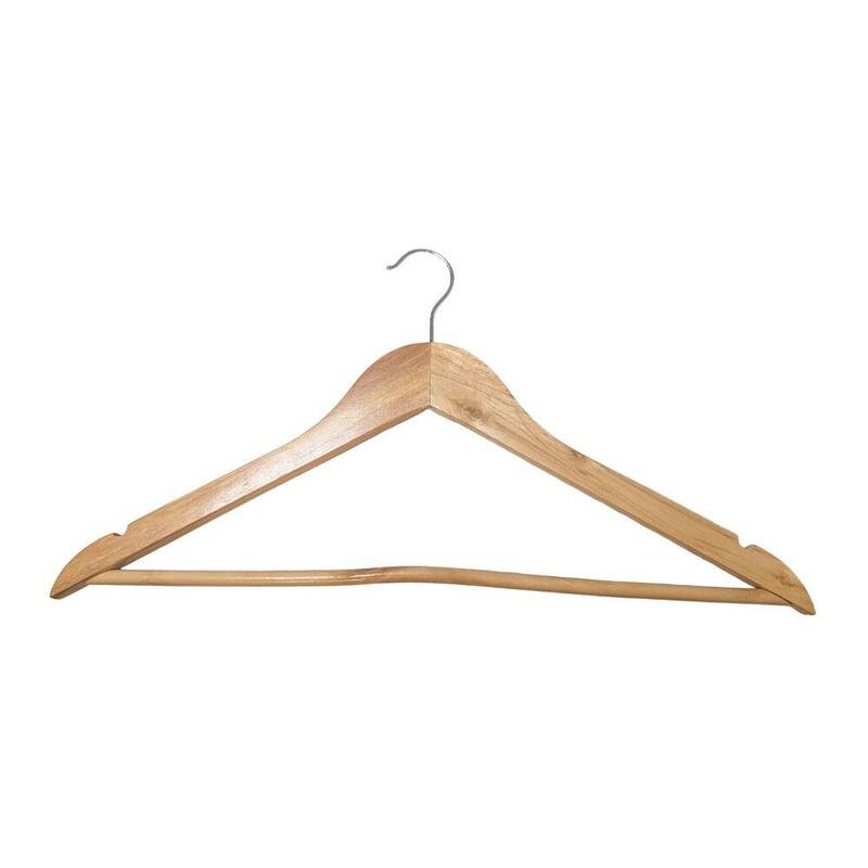 Percha De Madera 44,5 Cm