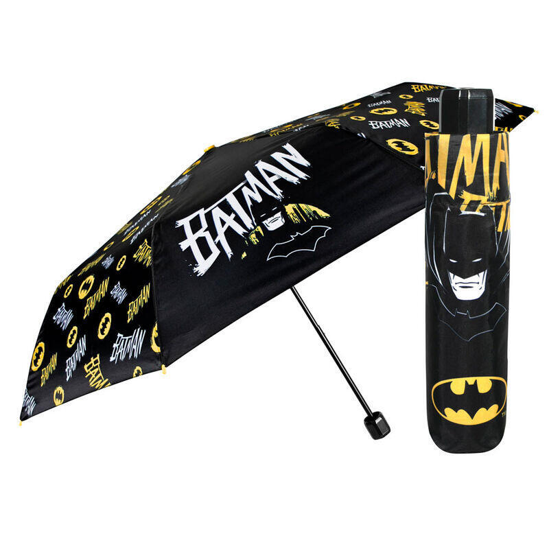 Perletti Paraguas Infantil 50/8 Man Fibra De Vidrio Batman