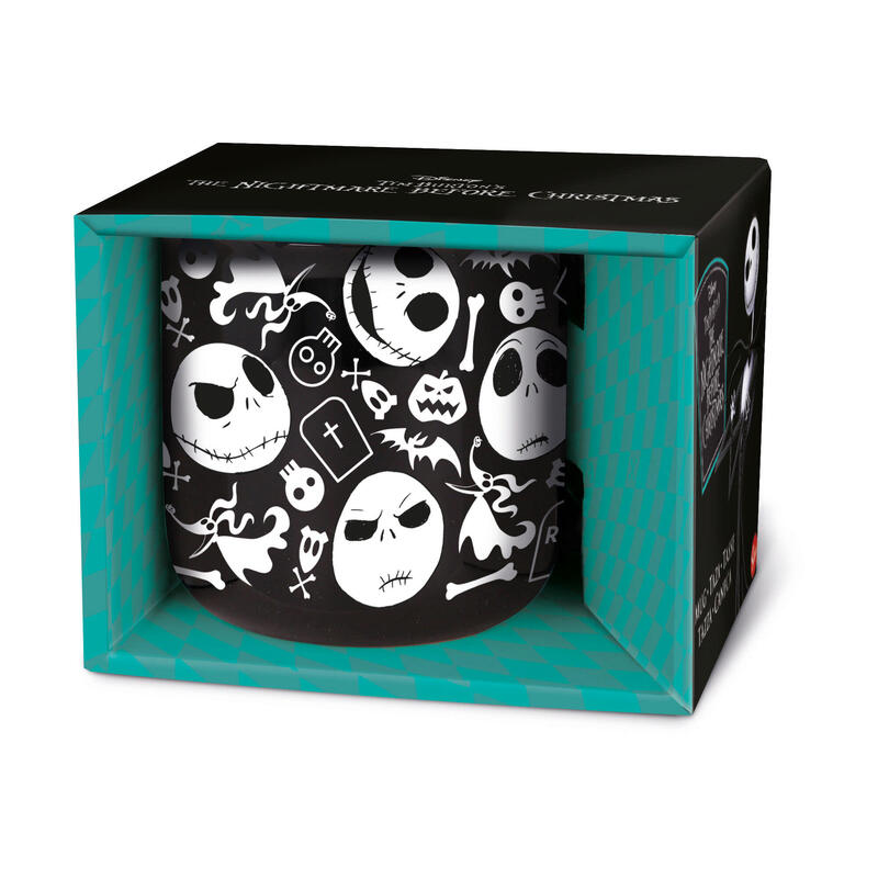 Pesadilla Antes De Navidad - Taza - Ceramica Desayuno 400 Ml En
