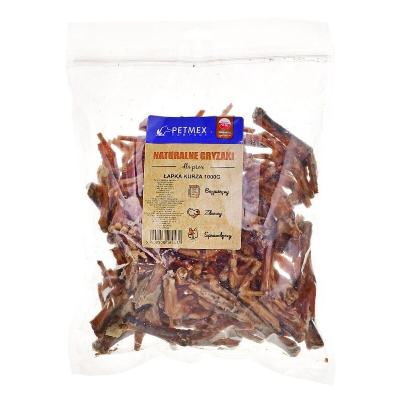 Petmex Garra De Pollo Para Perros - 1 Kg