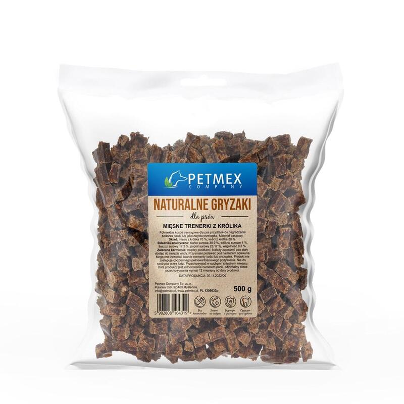 Petmex Miesne Trenerki Wolowe Para Perro 500g