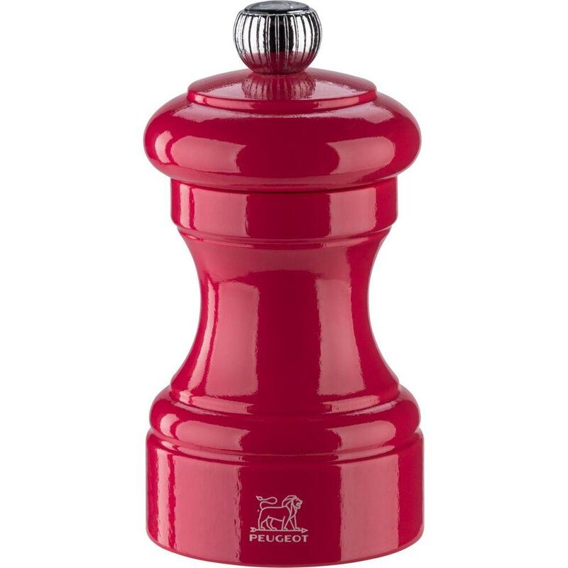 Peugeot Bistro Salt Mill 10 Cm Candy Pink Lacquered Wood