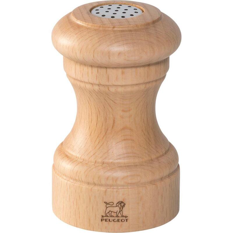 Peugeot Bistro Salzstreuer Buchenholz Natur 9 Cm