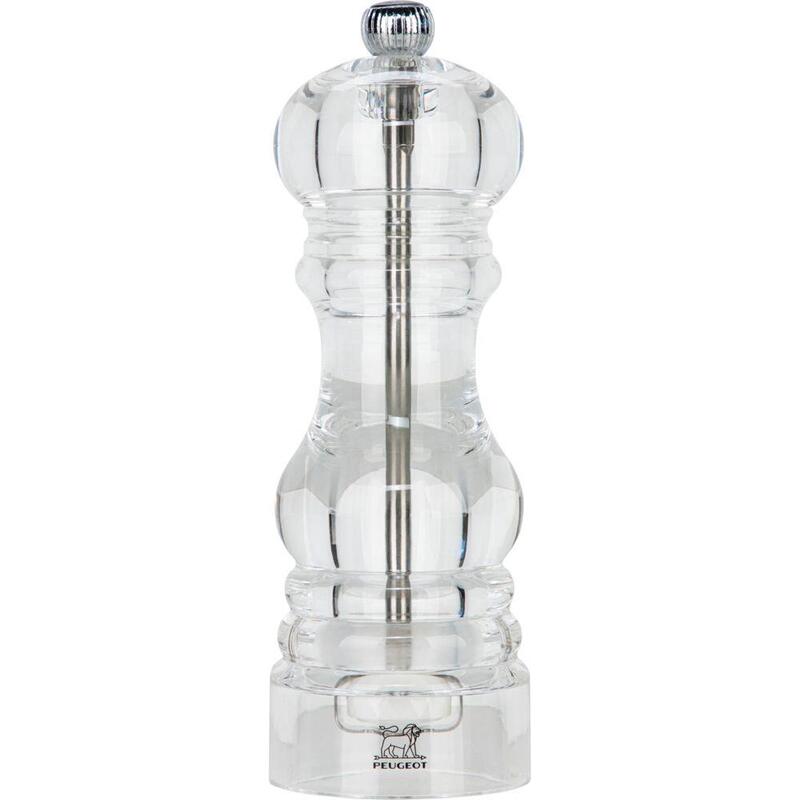 Peugeot Nancy Salt Mill Z Acryl Clear 18 Cm
