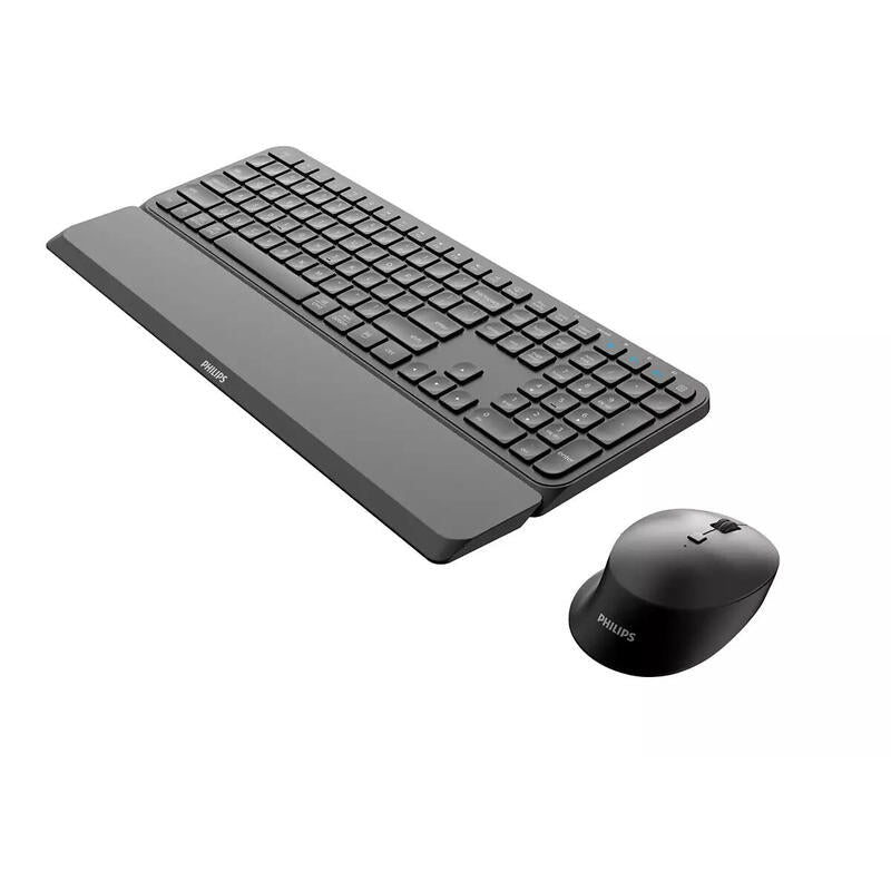 Philips 6000 Series Spt6607b Teclado Ratón Incluido Rf Wireless + Bluetooth Negro