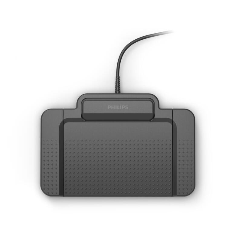 Philips Acc2310 Control De Pie Usb De 3 Pedales Para Sistemas Digitales