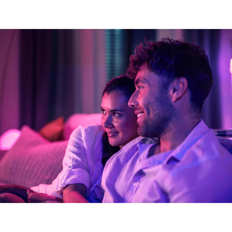 Philips Hue Play Gradient Franja De Iluminación Led 20 W Luz Multicolor 2.165 M Negro
