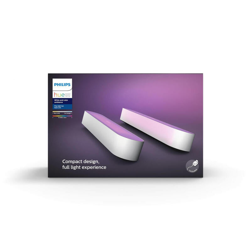 Philips Hue White And Color Ambiance Pack Doble Barra De Luces Play