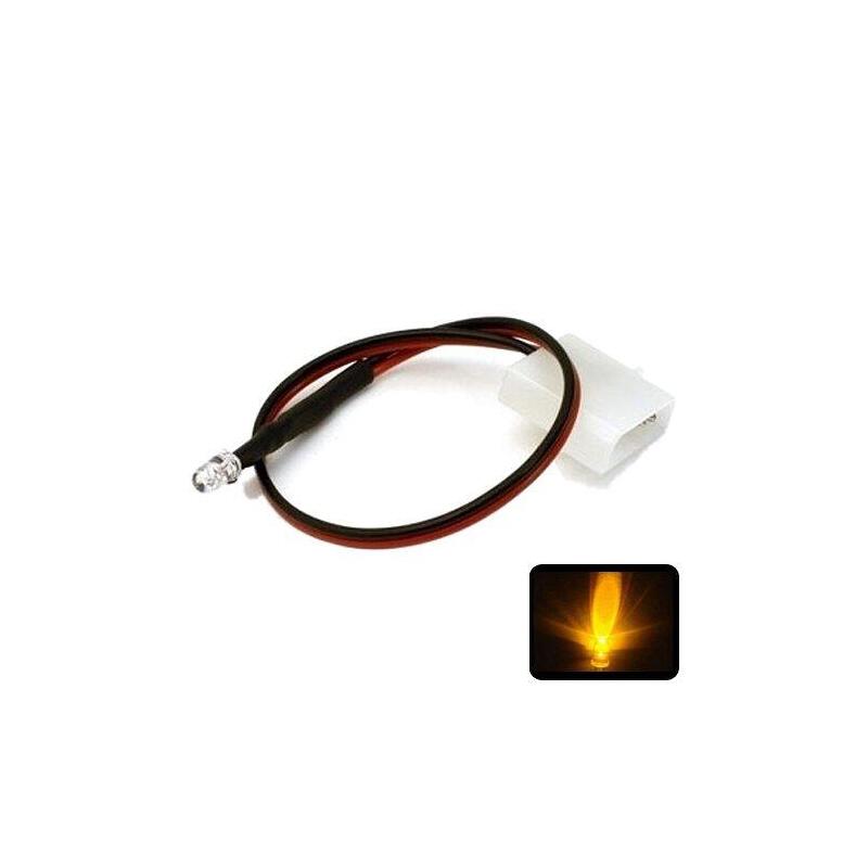 Phobya Led 5mm. Ultrahell Amarillo