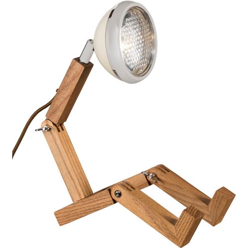 Piffany Mr. Wattson  Mini Table Lamp  Vintage White
