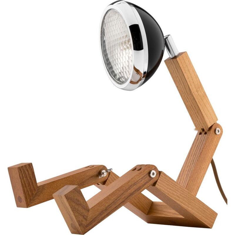 Piffany Mr.Lámpara De Mesa Wattson Original Moda Negro