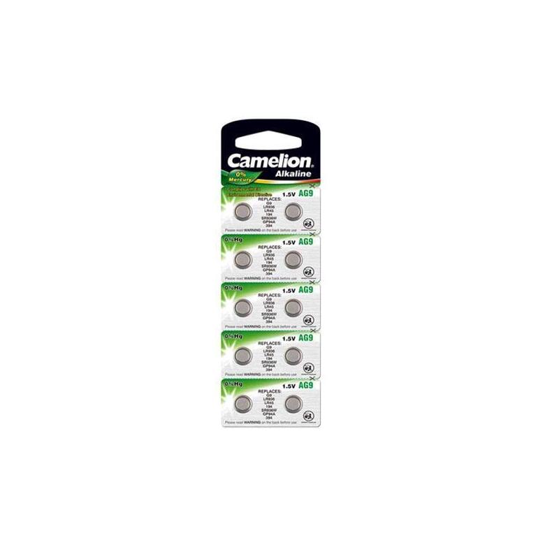 Pila Boton Alcalina Lr54 1.5v Camelion (10 Uds)  0% Mercurio / Ag10