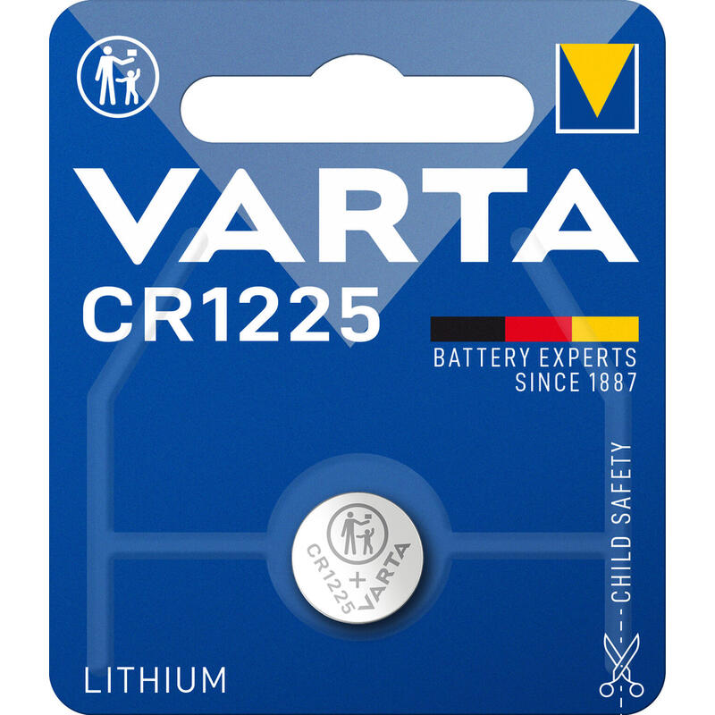 Pila Varta Cr1225  Blister 1 Unidad 3v 48mah Lithium      1m.