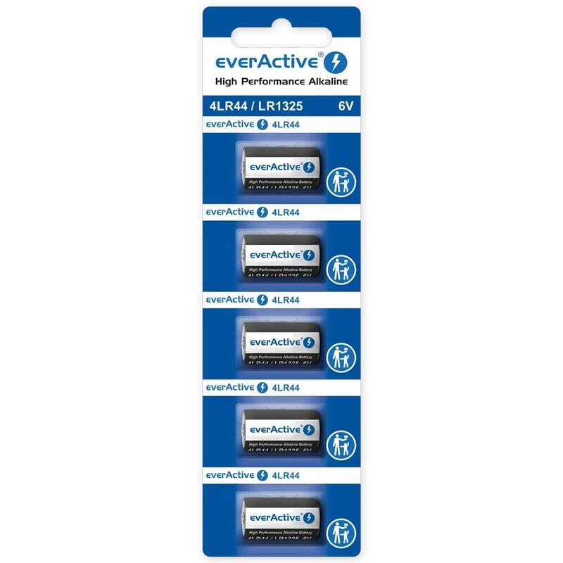 Pilas Alcalinas 4lr44/Lr1325/544a, Blíster De 5 Unidades
