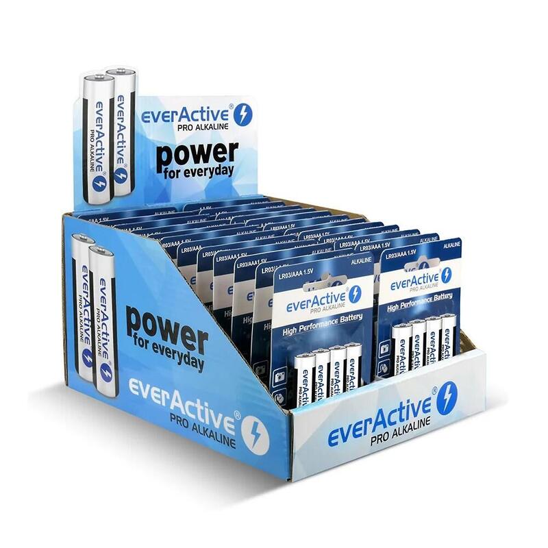 Pilas Lr03/Aaa Pro Alkaline Display Handlowy 96 Ud.