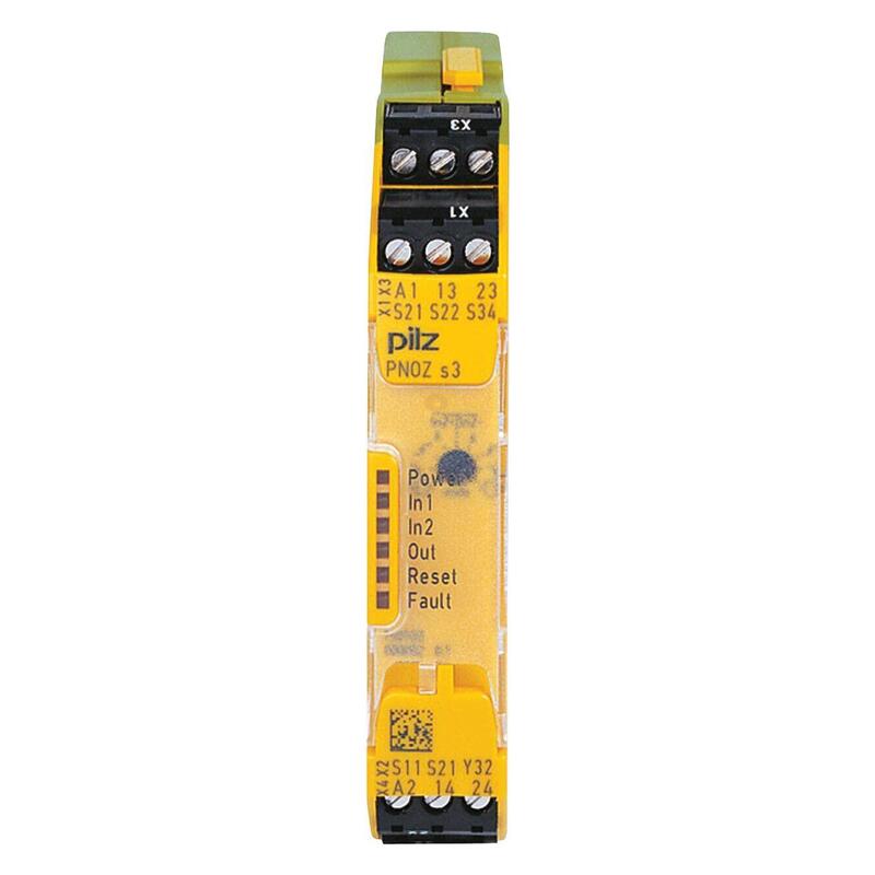 Pilz Pnoz S3 24vdc 2n O 750103 Sicherheitsschaltgert
