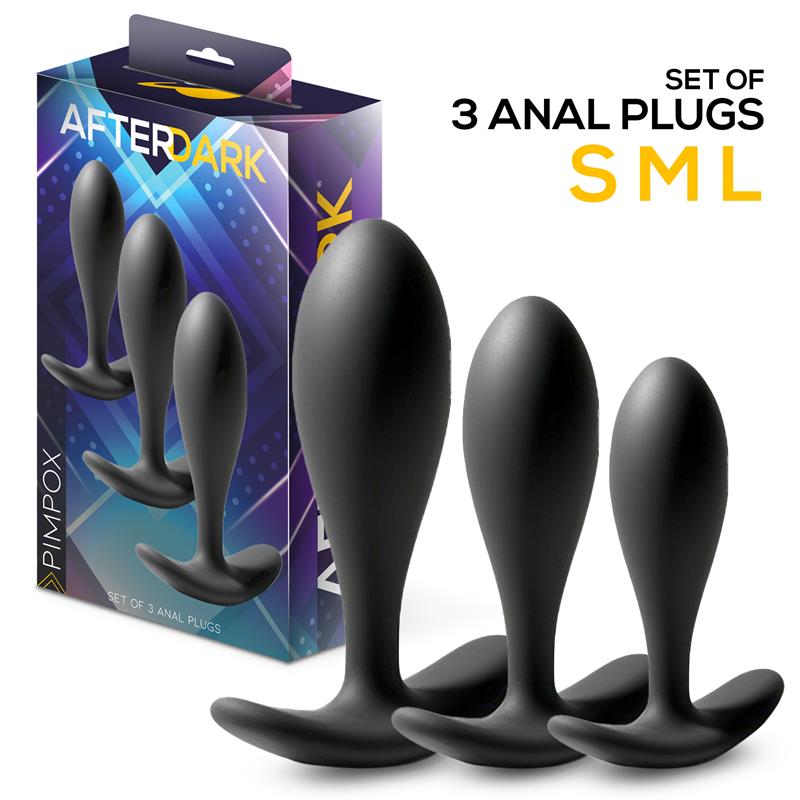 Pimpox Set De 3 Plugs Anales