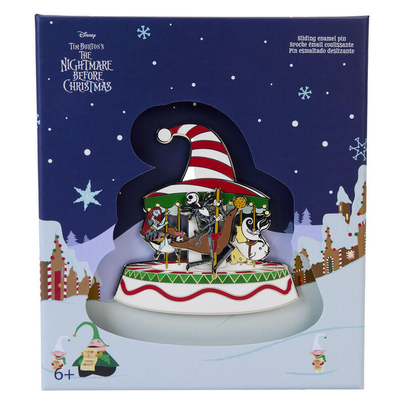 Pin Town Carousel Pesadilla Antes De Navidad Disney Loungefly