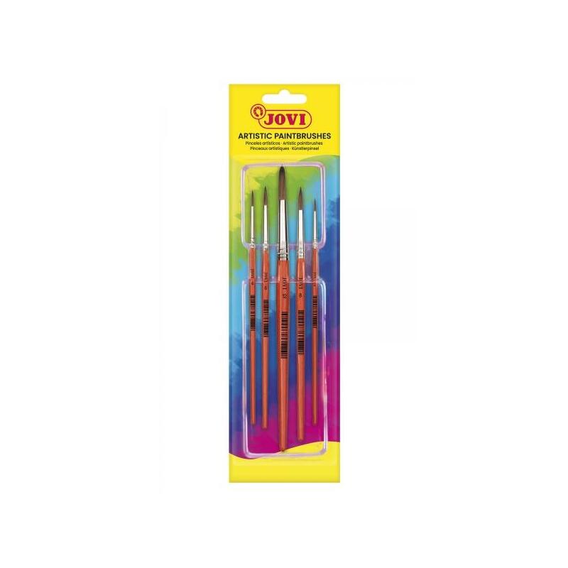 Pinceles Acuarela Jovi 5ud Surt