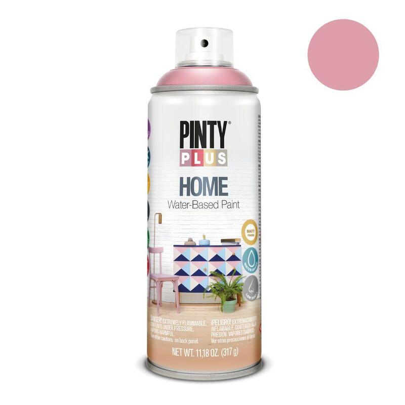 Pintura Acrílica En Spray Home Water-Based 520 Ml Ancient Rose Hm118