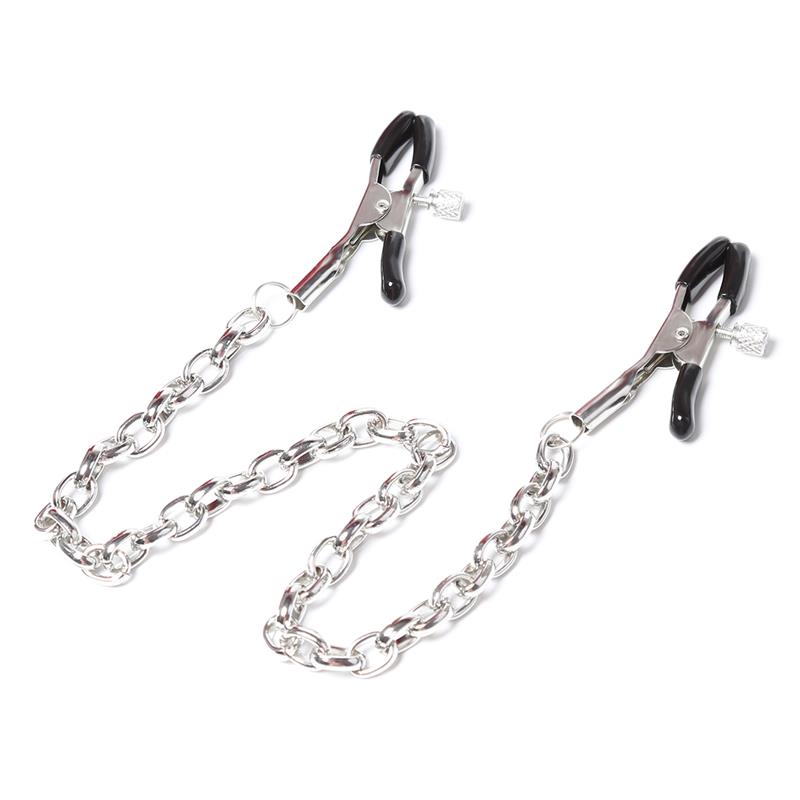 Pinzas Para Pezones Con Cadena Metal