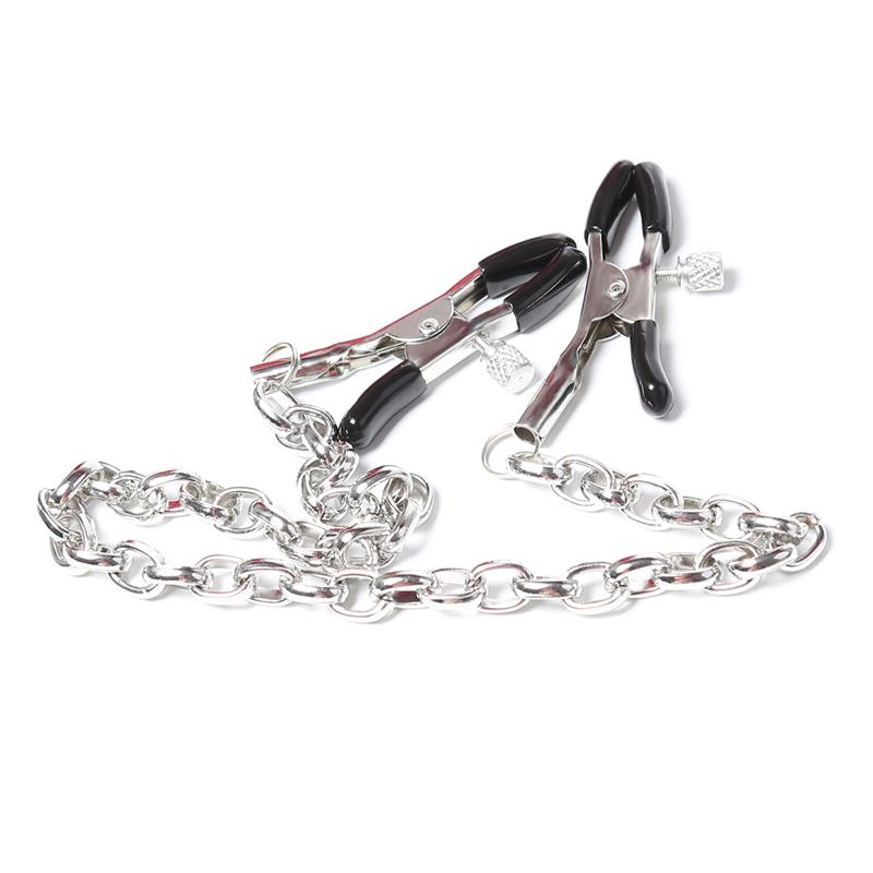 Pinzas Para Pezones Con Cadena Metal