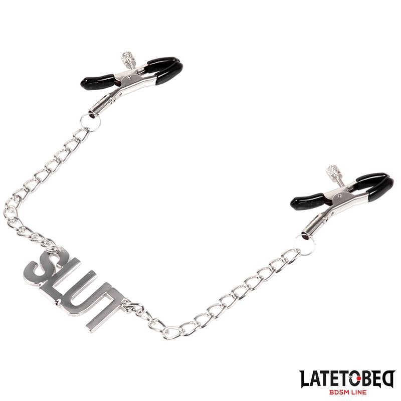 Pinzas Para Pezones Lema Slut