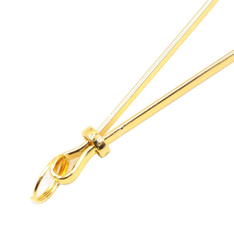 Pinzas Para Pezones Metal Negro/Dorado
