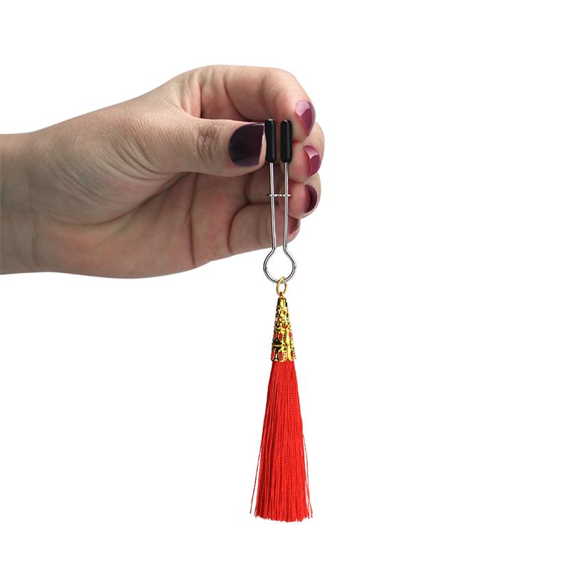 Pinzas Para Pezones Rojo