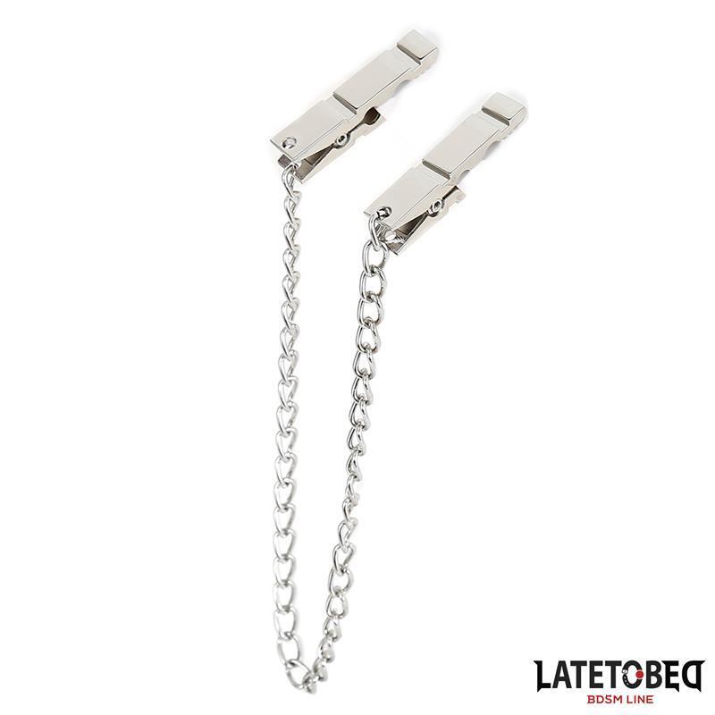 Pinzas Pezones Con Cadena 40.5cm Zinc