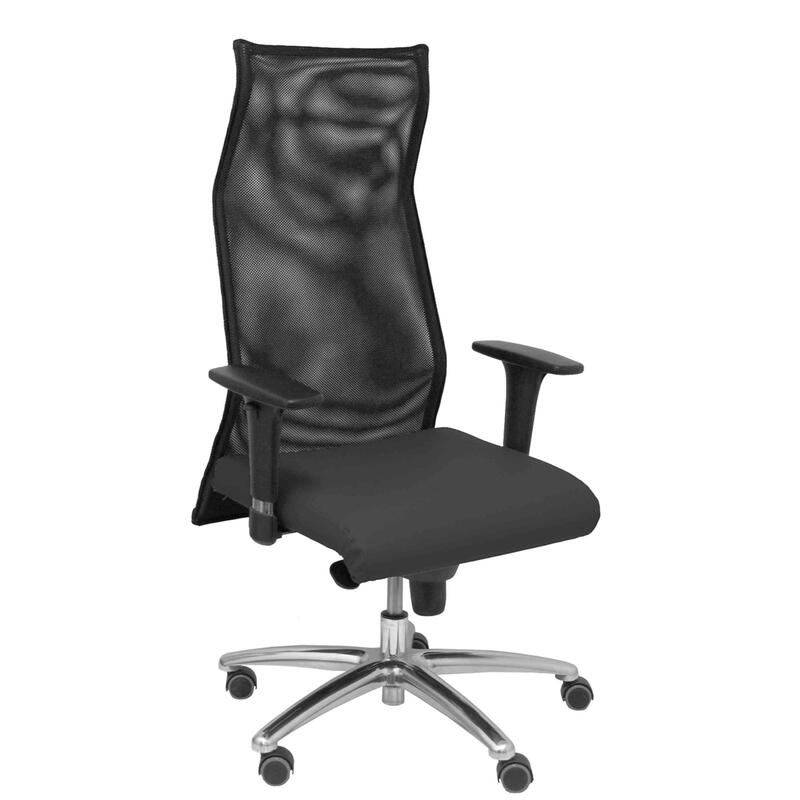 Piqueras Y Crespo Sillon Sahuco Xl Piel Negro Hasta 160kg