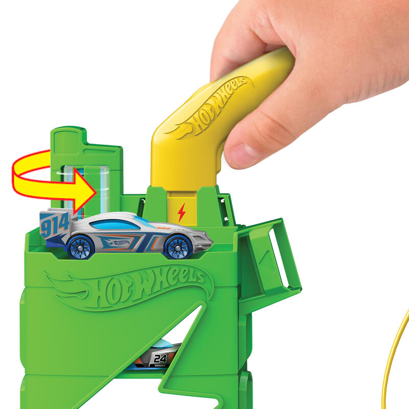 Pista Super Estacion De Gasolinera Hot Wheels