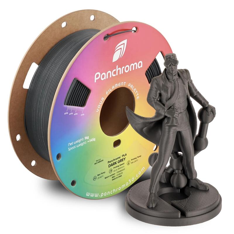 Pla 1,75mm Dark Gris 1kg