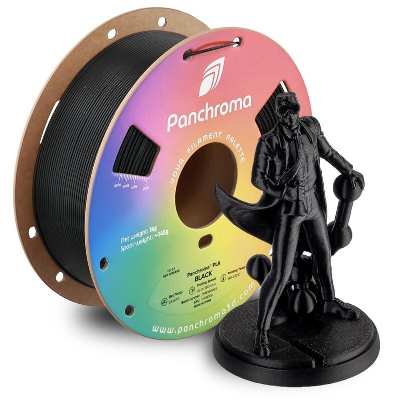 Pla 1,75mm Negro 1kg