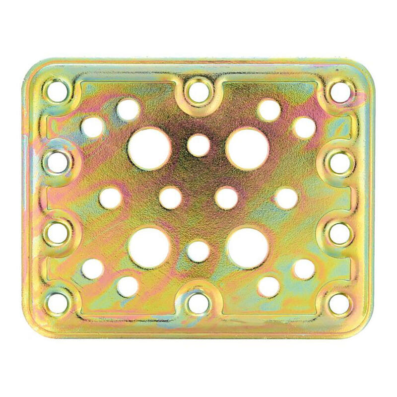 Placa 504-80x100mm Acero Bicromatado (S) 12125 Amig