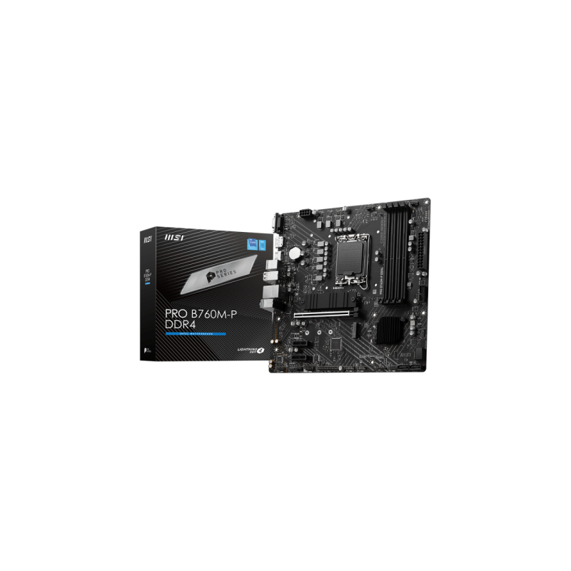 Placa Base 1700 Msi Pro B760m-P Ddr5 Atx