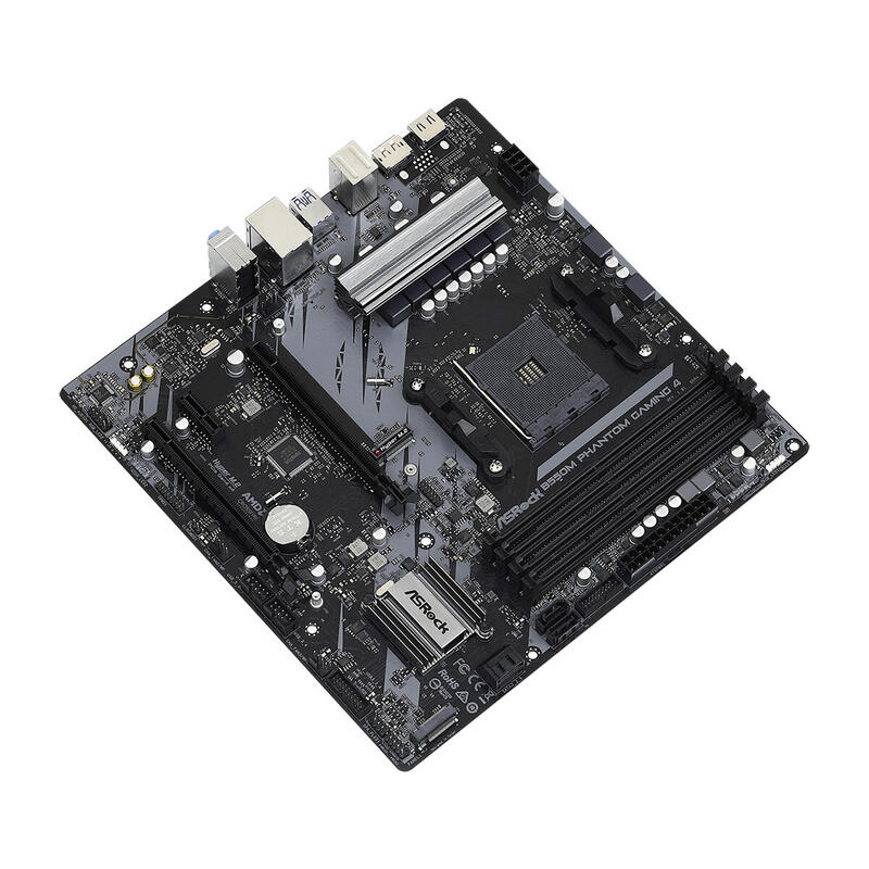 Placa Base Asrock B550 Phantom Gaming 4 Socket Am4 Atx Amd B550