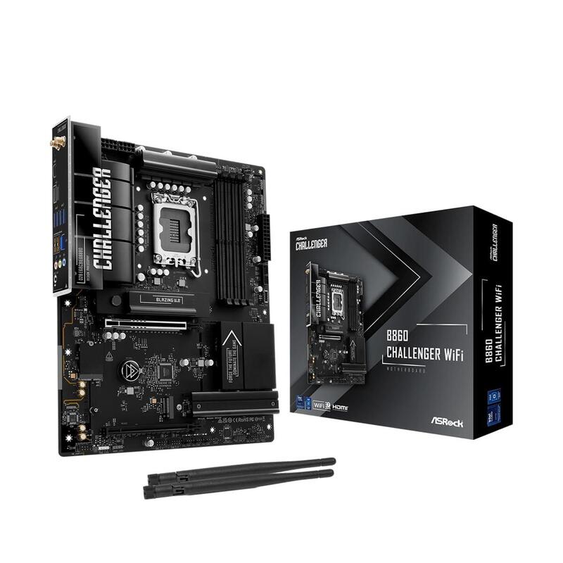 Placa Base Asrock B860 Challenger Wifi Ddr5 Intel S1851 Retail