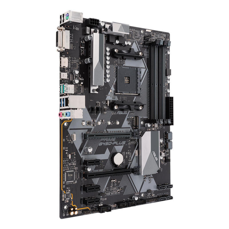 Placa Base Asus Am4 Prime B450-Plus Atx, 4xddr4 2933 Sata3 Usb3.0