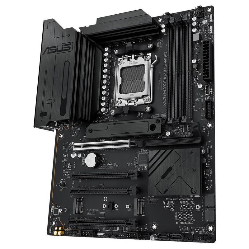 Placa Base Asus Mainboard Amd X870 Sam5 Atx Memory Ddr5 Memory Slots 4 1xpci-Express 3.0 16x 2xpci-Express 4.0 16x 1xpci-Express 5.0 16x 3xm.2 1xhdmi 4xusb 2.0 4xusb 3.2 2xusb-C 1xrj45 3xaudio Port X870maxgamingwifi7