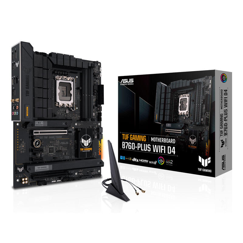 Placa Base Asus Tuf Gaming B760-Plus (Wi-Fi) D4 Socket 1700