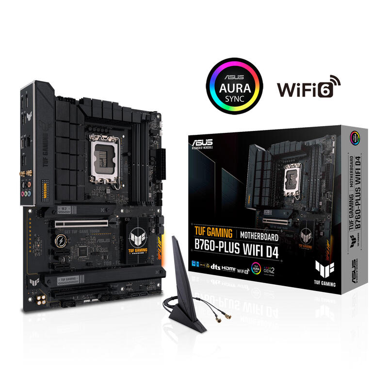 Placa Base Asus Tuf Gaming B760-Plus (Wi-Fi) D4 Socket 1700