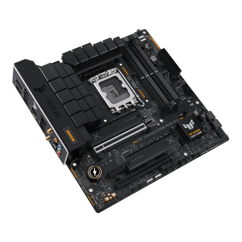 Placa Base Asus Tuf Gaming B760m-Plus Wifi Intel,1700,Ddr5,Matx
