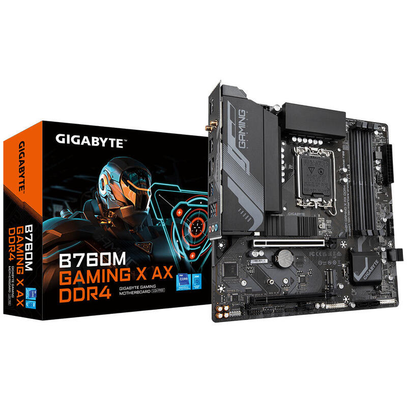 Placa Base Gigabyte B760m G X Ax Ddr4 B760,S1700,Matx,Intel