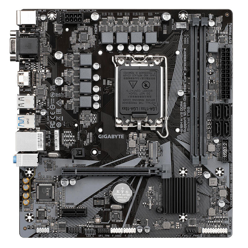 Placa Base Gigabyte H610m H V2 Ddr4 Socket 1700 Micro Atx