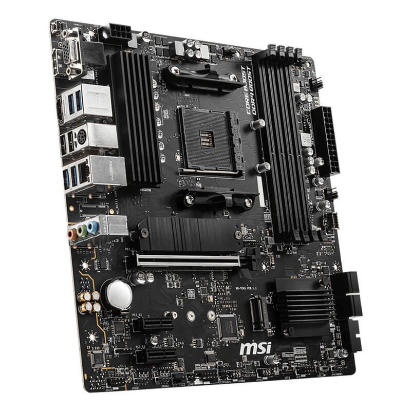 Placa Base Msi Am4 B550m Pro-Vdh M-Atx/4xddr4/4xsata6/4xusb 2.0+2xusb 3.2 911-7c95-017