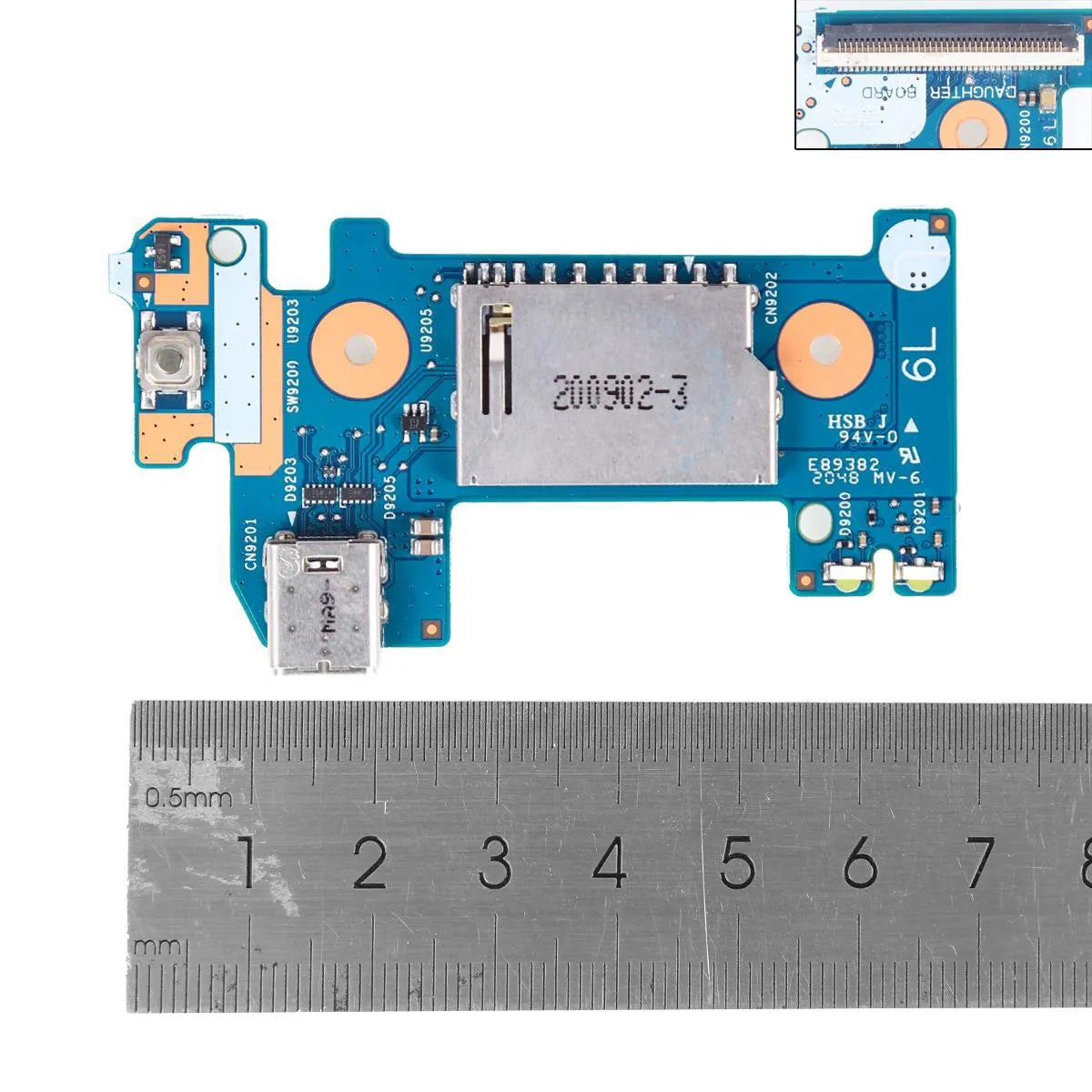 Placa Botón Encendido Para Portátil Hp 14-Cf 14-Dk 14-Cr 14-Df