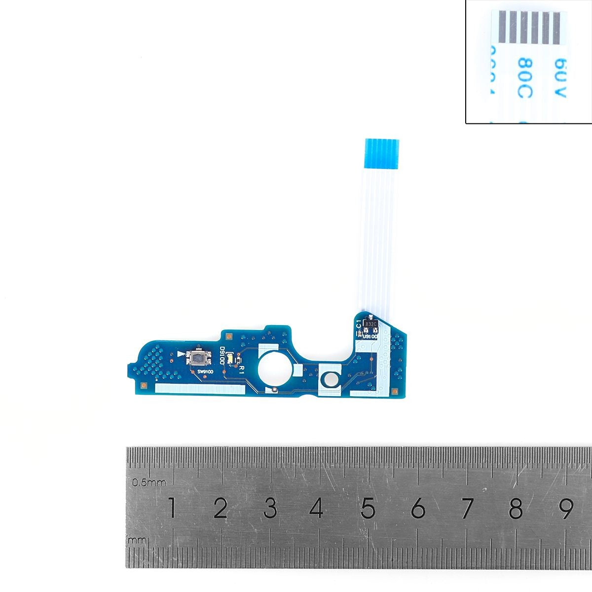 Placa De Botón De Encendido Con Cable Para Portátil Hp 850 755 750 G3 G4 Zbook 15U G3 840 G3 6050A2727401